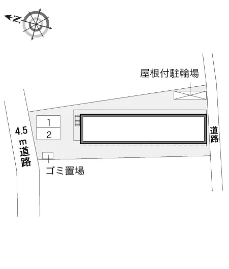 ★手数料０円★東久留米市新川町　月極駐車場（LP）